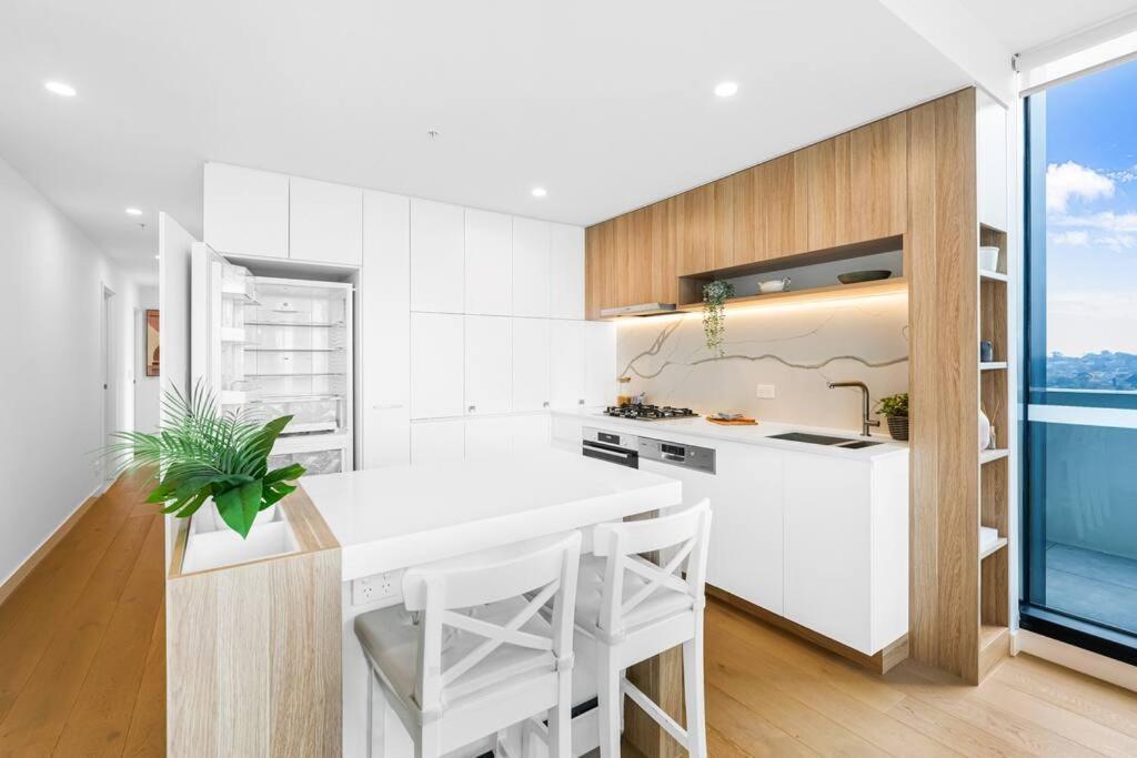 Stayau Luxurious Penthouse 3Br Panoramic Views Box Hill Exterior foto